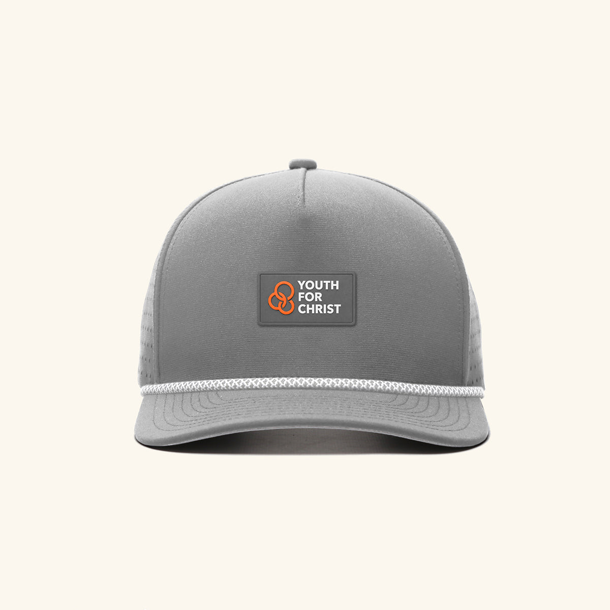 YFC Elements Station Tech 5-Panel Rope Snap Back - Grey