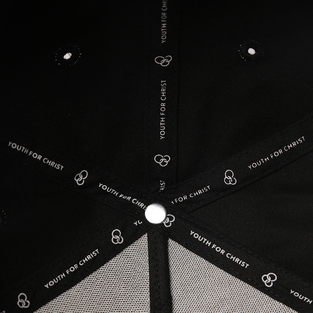 YFC Arch Station Twill 5-Panel Snap Back - Black