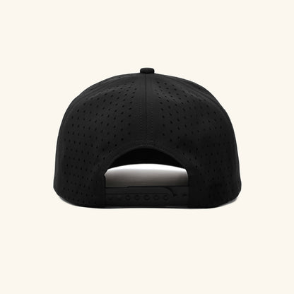 YFC Elements Station Tech 5-Panel Snap Back - Black