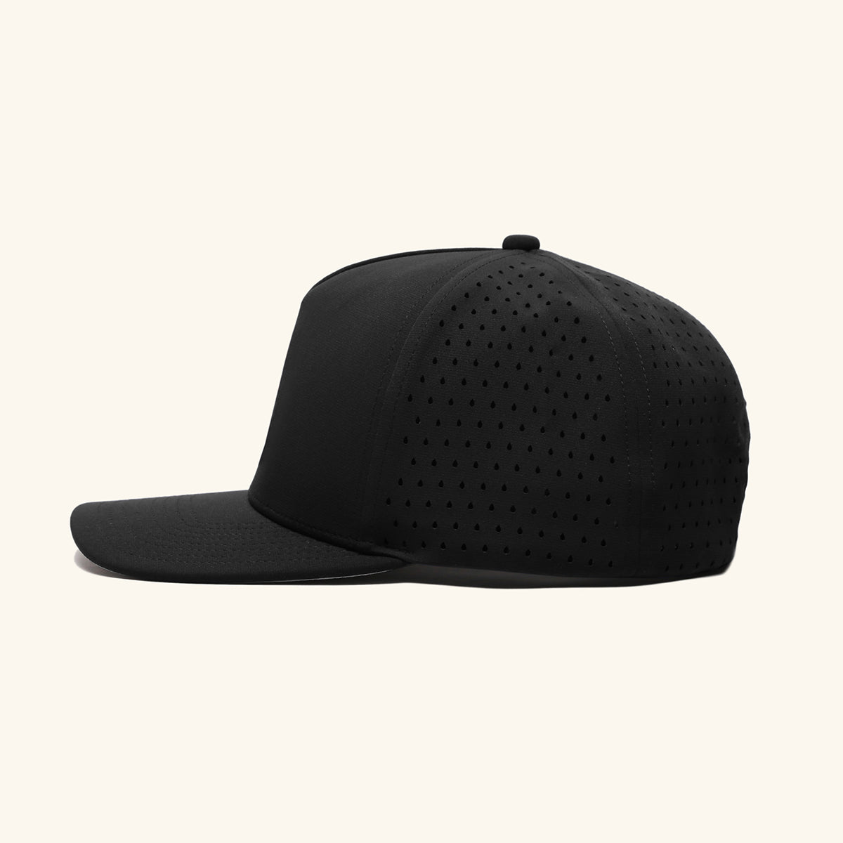 YFC Elements Station Tech 5-Panel Snap Back - Black