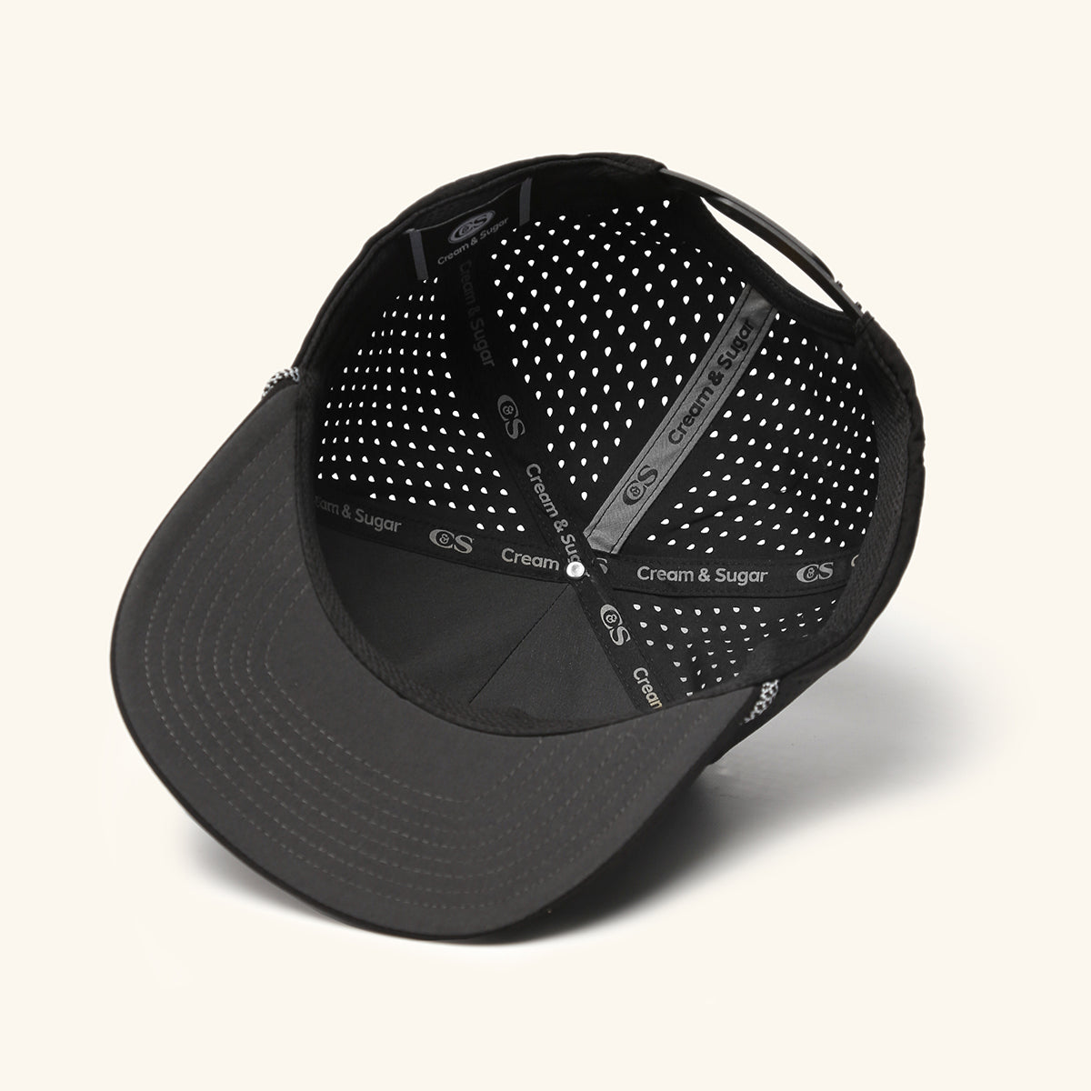 YFC Elements Station Tech 5-Panel Snap Back - Black