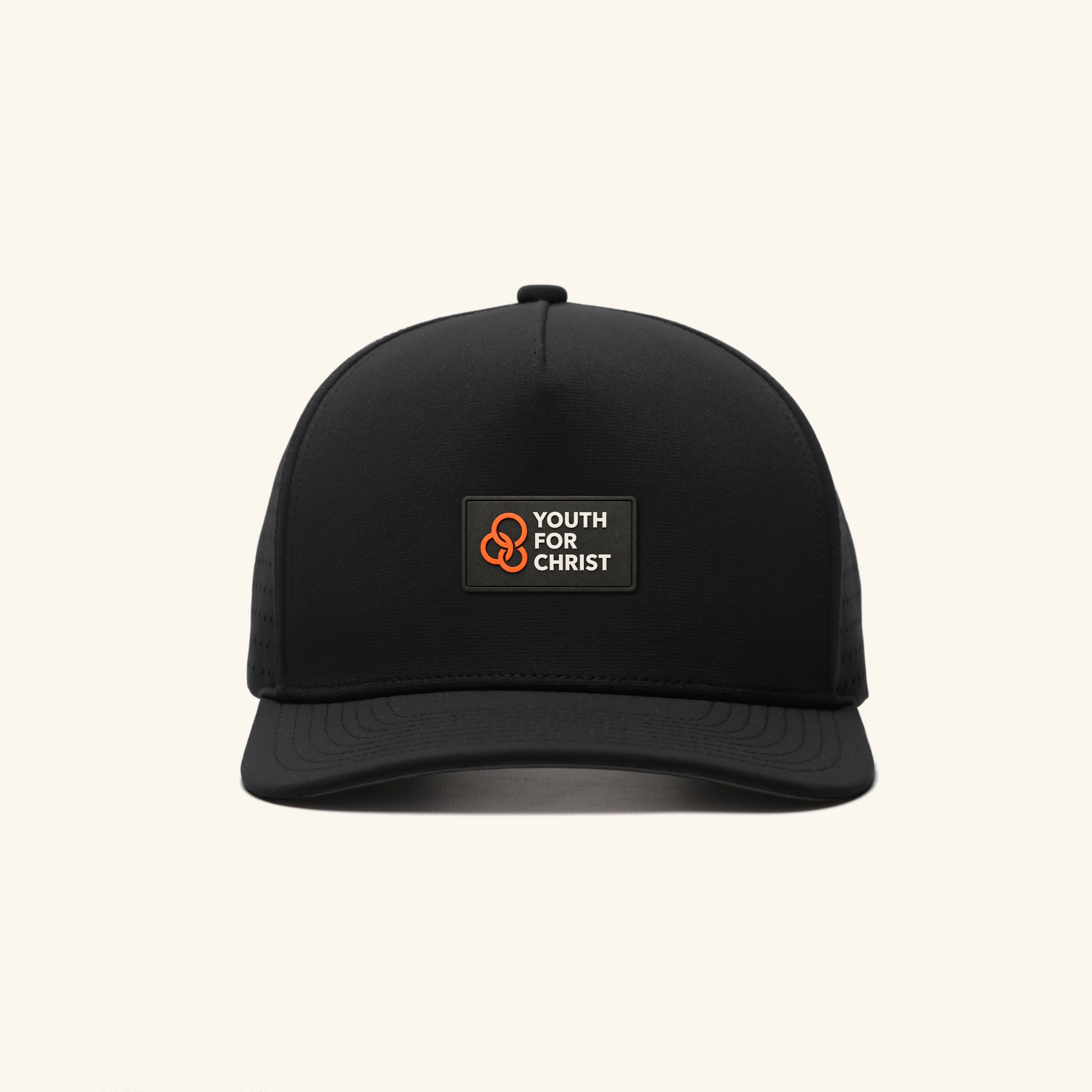 YFC Elements Station Tech 5-Panel Snap Back - Black