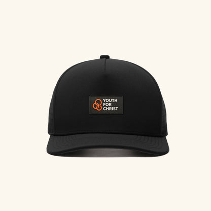 YFC Elements Station Tech 5-Panel Snap Back - Black