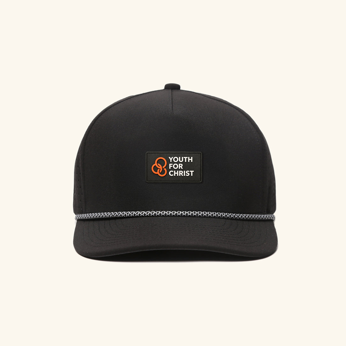 YFC Elements Station Tech 5-Panel Rope Snap Back - Black