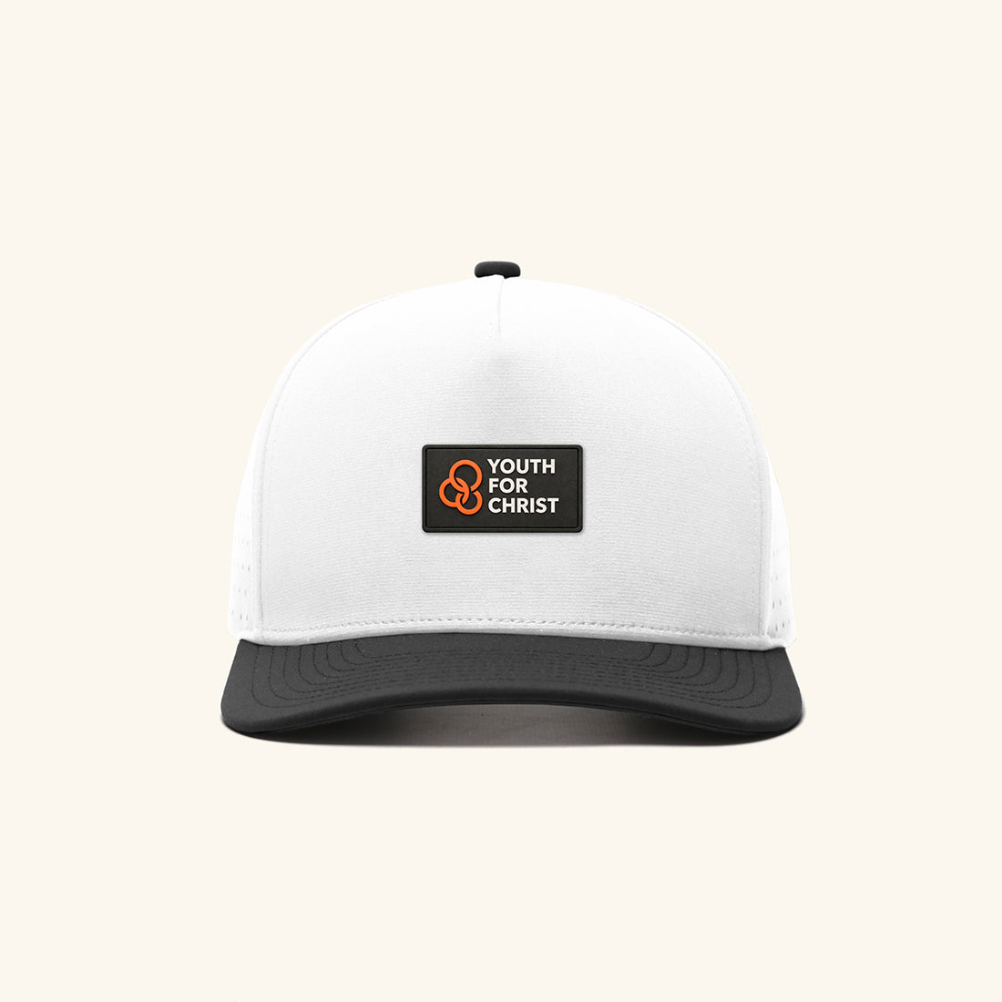 YFC Elements Station Tech 5-Panel Snap Back - White/Black