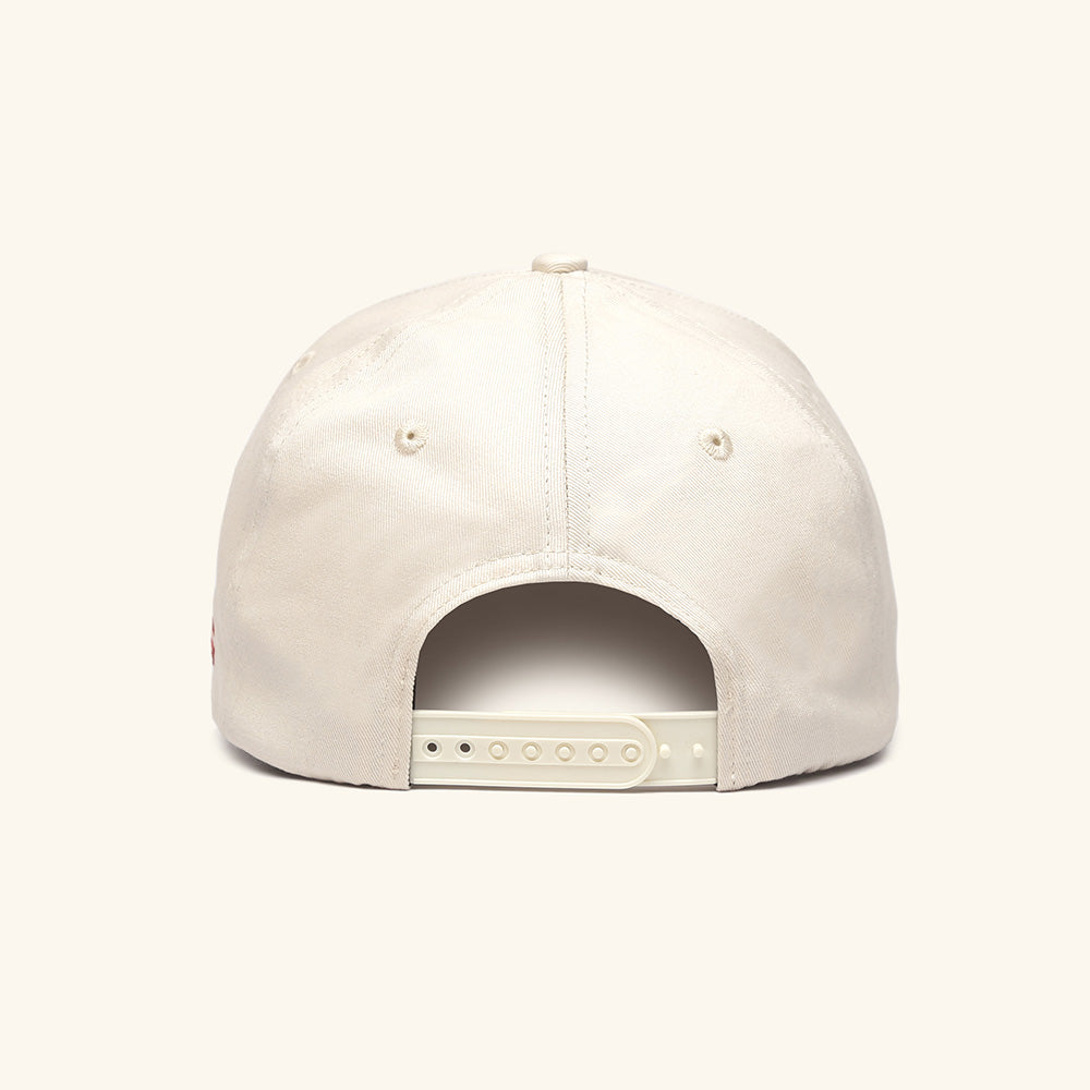 YFC Arch Station Twill 5-Panel Snap Back - Natural/Black