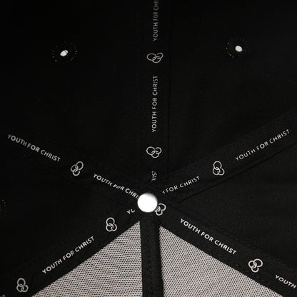 YFC Arch Station Twill 5-Panel Snap Back - Black